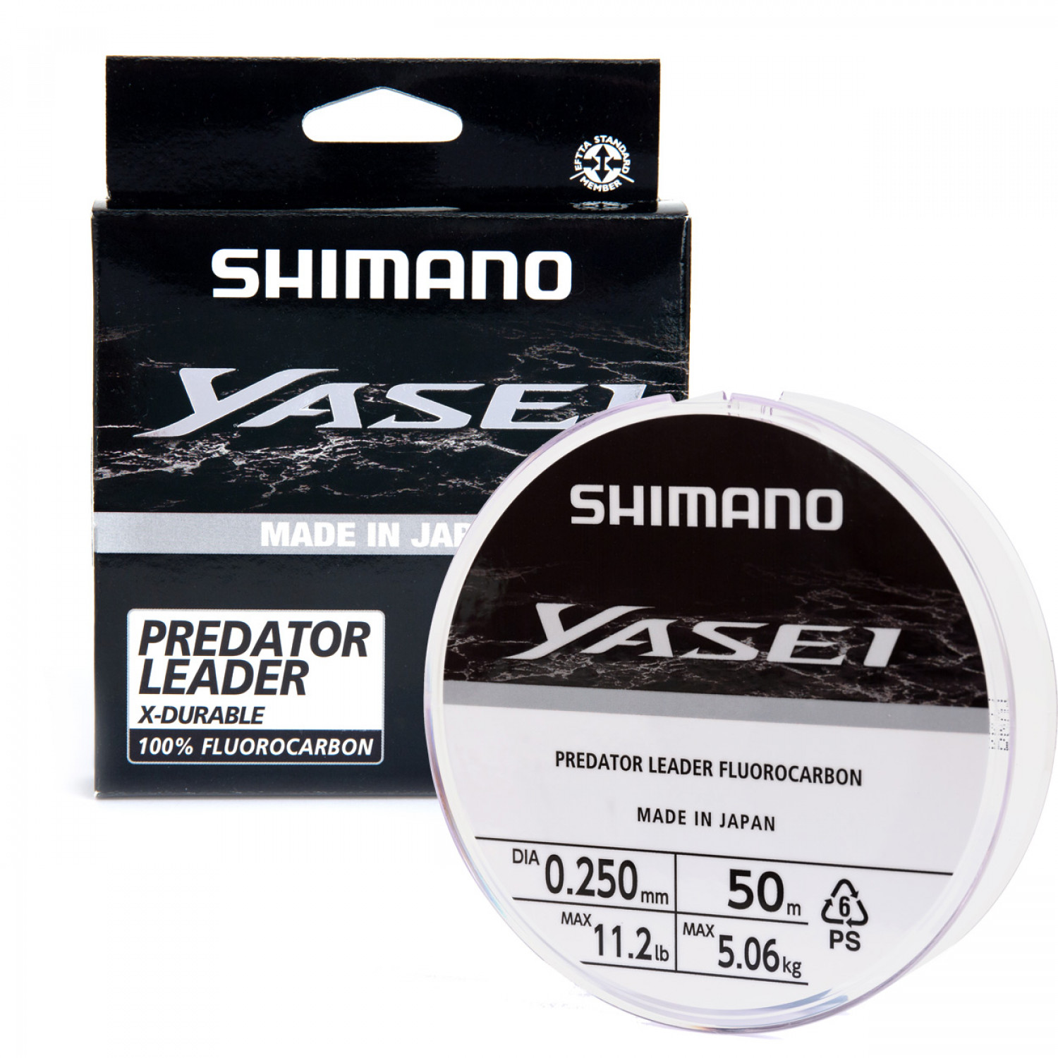 SHIMANO Yasei Predator Fluorocarbon Leader Fishing Line transparent  YASPFL10100 00