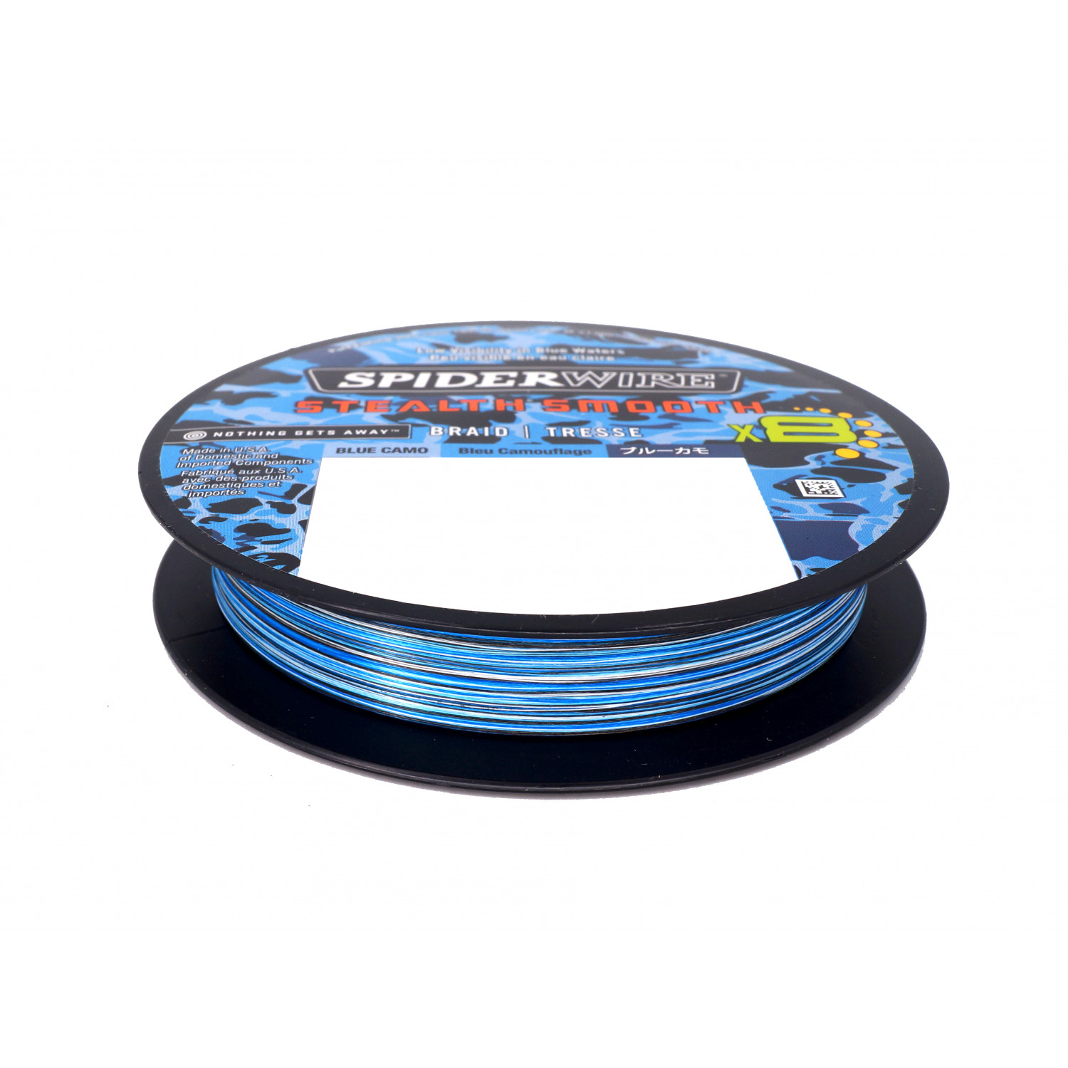 SPIDERWIRE Stealth Smooth braided fishing line camouflage blue 300